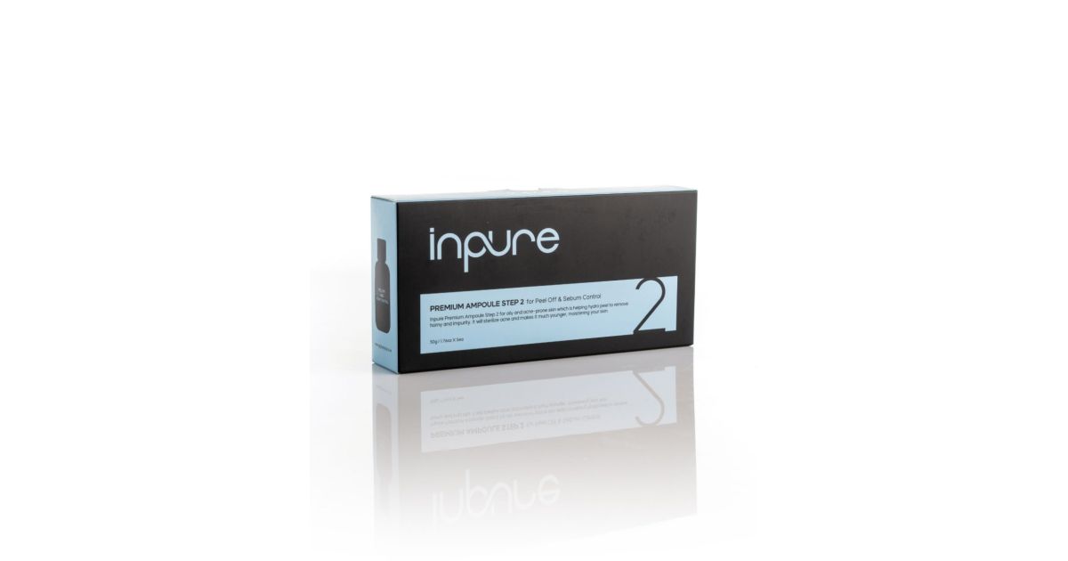 INPURE Ampulla HydroSpa készülékhez Faggyúszabályozó-2. fázis