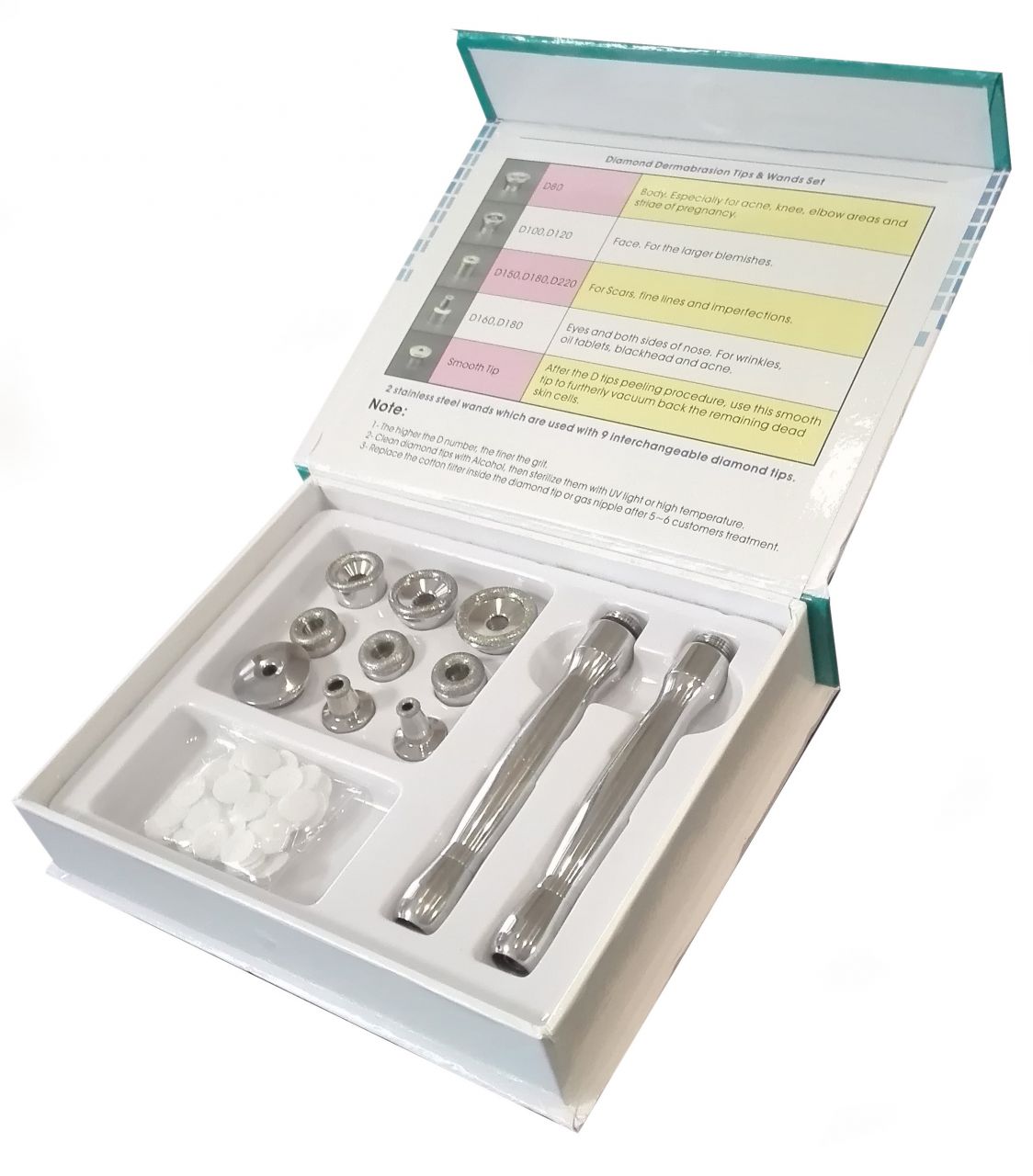Mikrodermabrázió szett