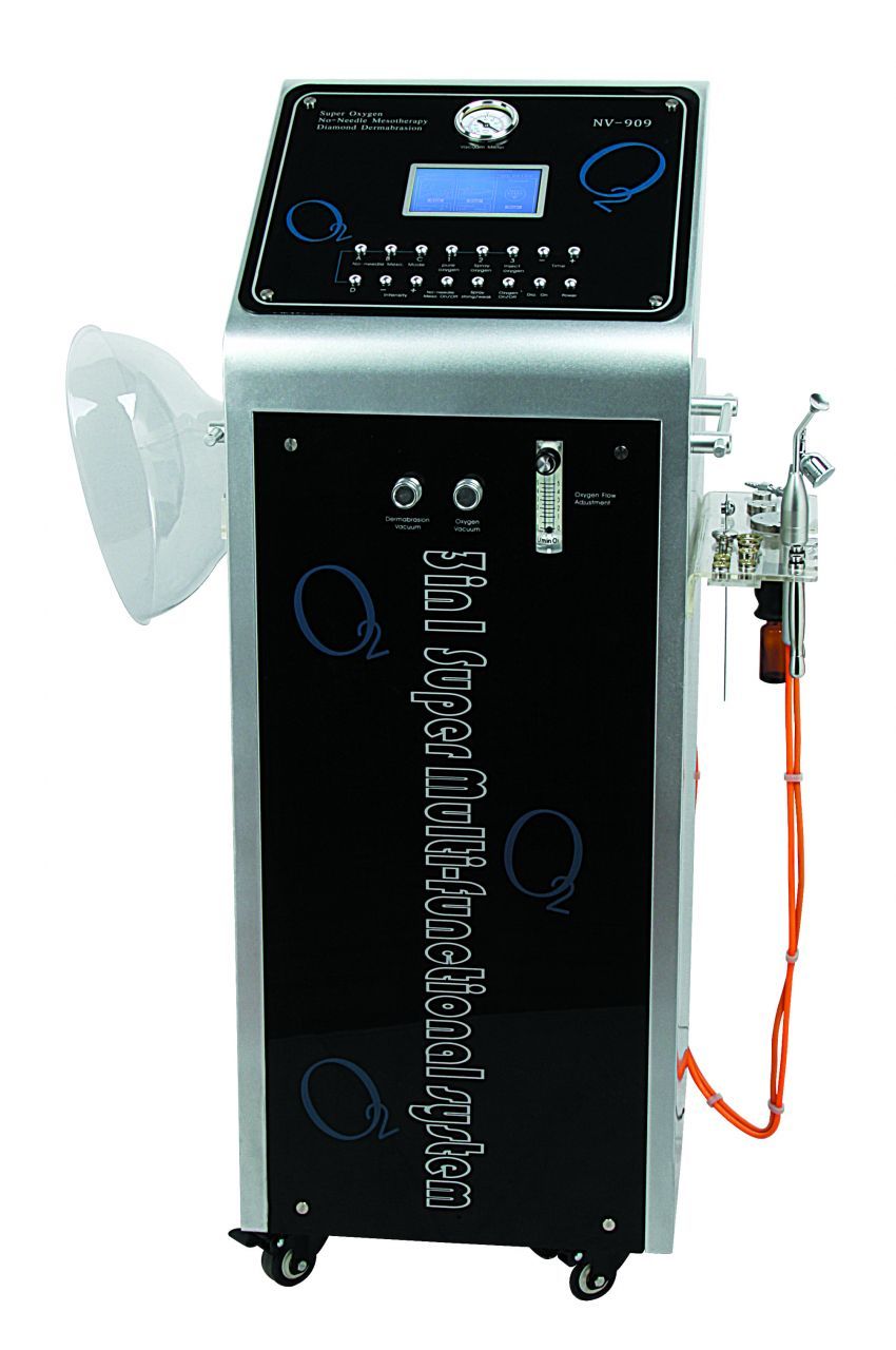 SpaTech Oxigén Terápiás Gép Mikrodermabrázióval és Mezoterápiával