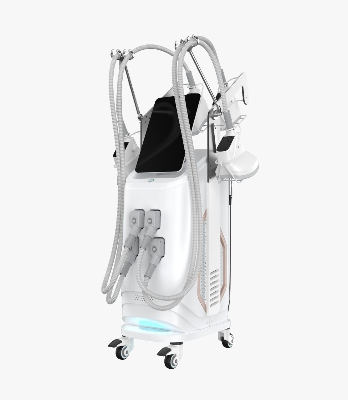 Sensys Cryo Performance 3in1 LUXUS Kategóriájú 4 fejes 360 fokos Kriolipolízis+ Kavitációs+RF Gép