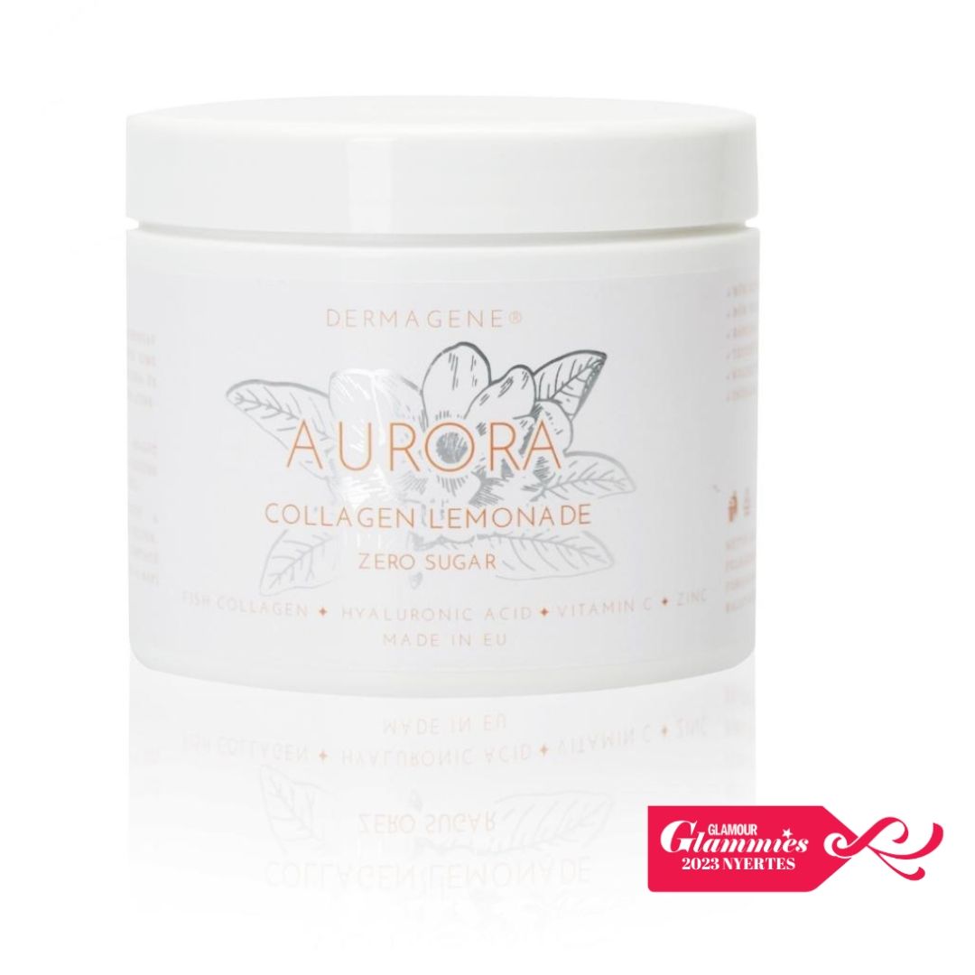 DermaGene® AURORA Kollagén Limonádé ITALPOR - Halkollagén, Cinkkel, C-vitaminnal és Hialuronsavval DermaGene® AURORA Kollagén Limonádé ITALPOR - Halkollagén, Cinkkel, C-vitaminnal és Hialuronsavval