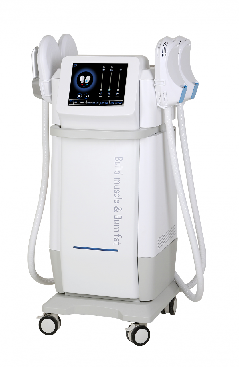 HI-SCULPT Pro Elektromágneses Alakformáló Gép 150Hz 4 kezelőfejjel Oktató Gép Használt HI-SCULPT Pro Elektromágneses Alakformáló Gép 150Hz 4 kezelőfejjel Oktató Gép Használt