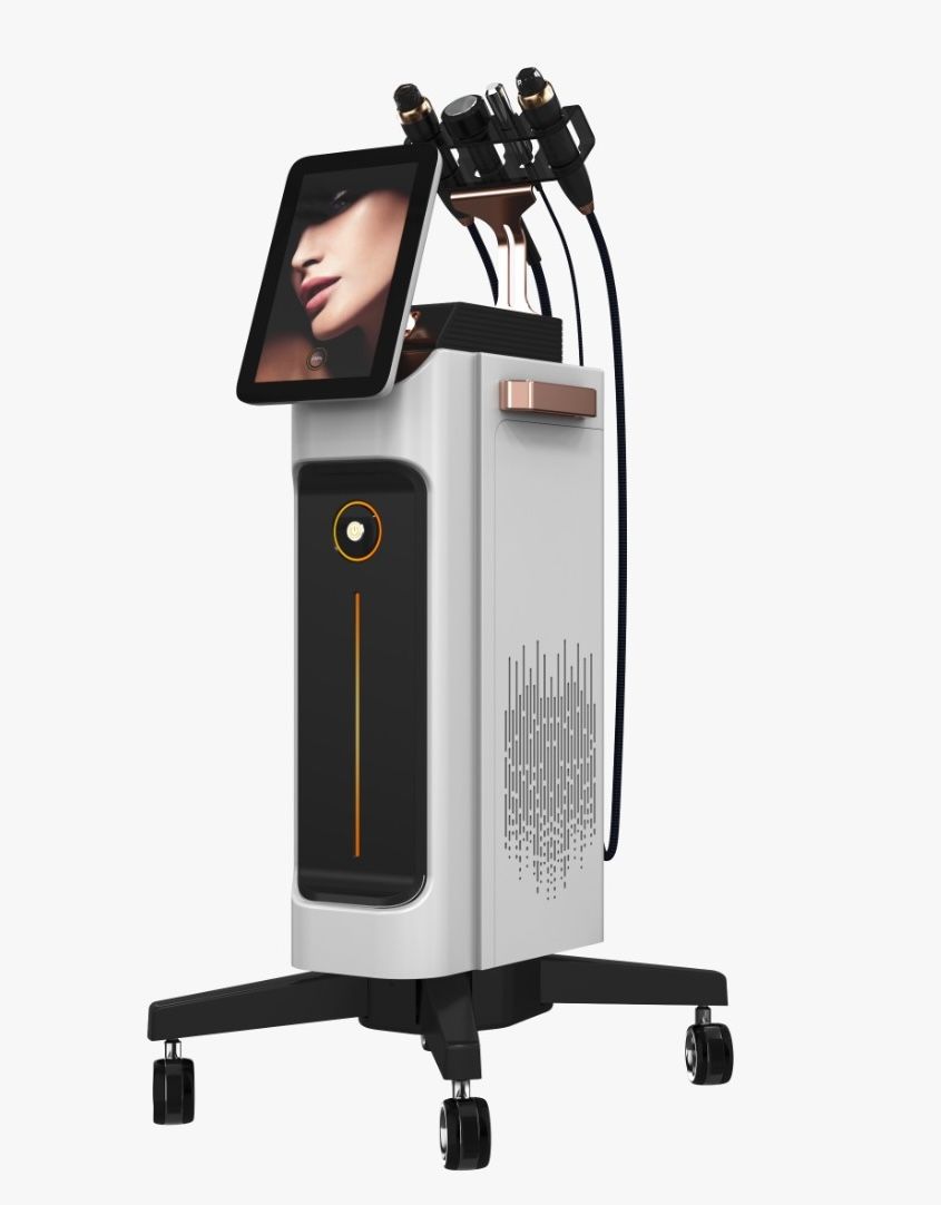 SENSYS MED ULTRA Vákuumos Mikrotűs Rádiófrekvenciás Gép 2 fejjel 4mm mélységgel FEHÉR