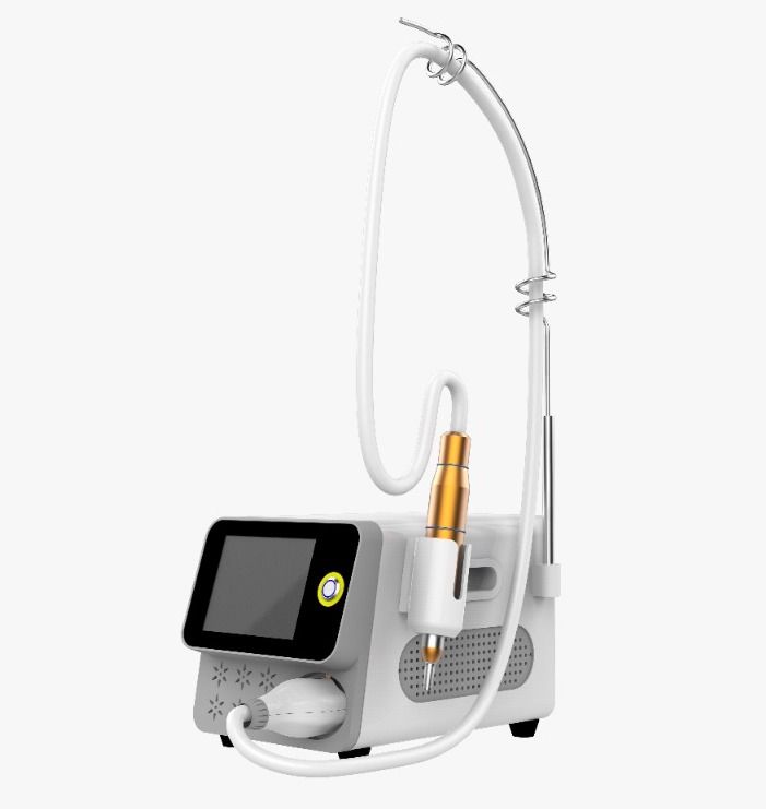 GLOBE STARLIGHT Q-kapcsolt ND: Yag Lézeres Tetoválás Eltávolító, Carbon Peeling és Körömgomba kezelő gép BEMUTATÓ DARAB